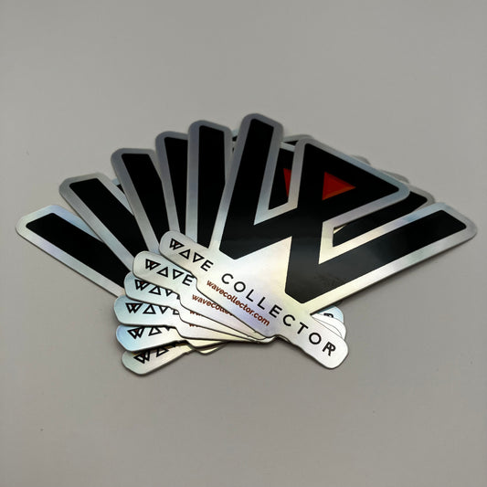 Wave Collector Stickers (Holographic) - Pack of 5
